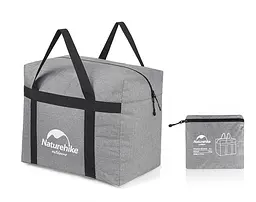 Сумка-баул Naturehike (NH17S021-M) 45л - сіра