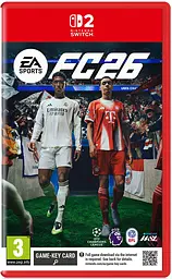 Гра Sony PlayStation консольна Switch 2 EA Sports FC 26, код активації