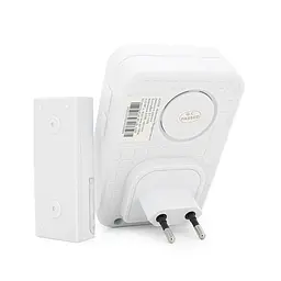 Комплект бездротового дверного дзвінка SunnyBell ST-1109, живлення 220В, частота 433 МГц, відстань до 150м, 50 мелодій до 85 дБ, IP55 - мініатюра 3