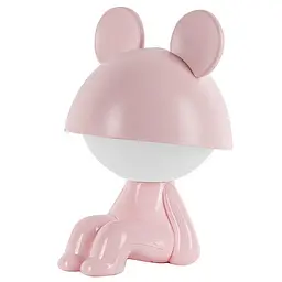 Світильник-нічник Kite LED з акумулятором Cute Mouse рожевий (K25-316-2-2) - мініатюра 2