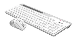 Комплект (Клавіатура та миша) A4Tech FB2535C Fstyler Wireless White (FB2535C (Icy White)) - мініатюра 3