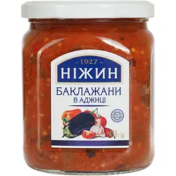 Баклажани Ніжин в аджиці 450 г (371306) - мініатюра 2