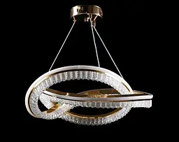 Люстра стельова LED Splendid Ray L128/1, 80W, золото, білий, сучасний стиль