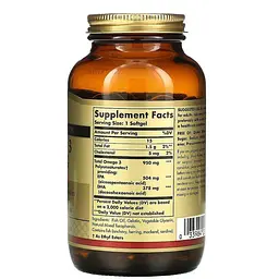 Омега-3 риб'ячий жир Solgar Omega-3 EPA & DHA 950 мг 100 гел капс - мініатюра 2
