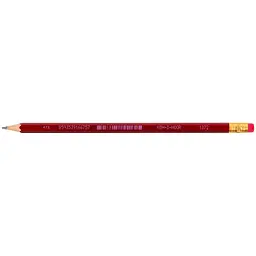 Олівець графітний Koh-i-Noor Oriental НВ гумка упаковка 12 шт. (1372) - мініатюра 2