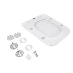 Сидіння для унітаза Qtap (Tern) з мікроліфтом Slim QT99HXU10W, Білий - мініатюра 5
