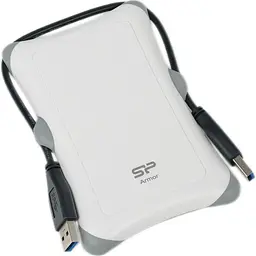Зовнішня кишеня Silicon Power SP000HSPHDA30S3W USB3.0 Armor A30 біла  - мініатюра 2