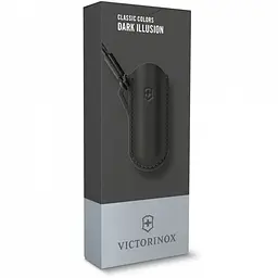 Чохол Victorinox 58мм шкір.чорн Dark Illusion для Classic Colors 1-2шари - мініатюра 3