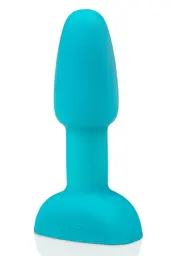 Анальна пробка B-Vibe Rimming Plug Petite 12.4 см (бірюзовий)