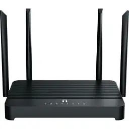 Роутер Netis NX31, Black, Wi-Fi 6 (2.4GHz до 574 Mbps, 5GHz до 2402 Mbps), 3хLAN/WAN (до 1000 MB/s), 4 зовнішні незнімні антени