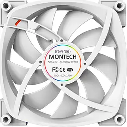 Кулер до корпусу MONTECH RX120 PWM WHITE - мініатюра 4