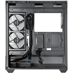 Корпус Chieftec VISTA GT-01B-OP 3x120mm A-RGB, ATX, без Блок живлення, Чорний - мініатюра 4