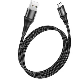 USB Cable Hoco X50 Excellent Micro USB Black 1m - мініатюра 2