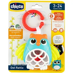 Іграшка-брязкальце на коляску Chicco Сова (11590.00) - мініатюра 3