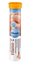 Вітамін С шипучі таблетки Mivolis 20 шт