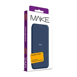 Чохол-книжка MAKE Xiaomi 17T Pro Flip Deep Blue - мініатюра 4