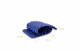 Масажний складний килимок для ніг Qmed fit0025154 - мініатюра 3