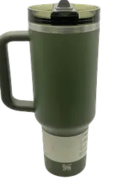 Термос термочашка Stanley Quencher ProTour Flip Straw Tumbler з нержавіючої сталі Олива 1,18 л KT7001974 - мініатюра 10