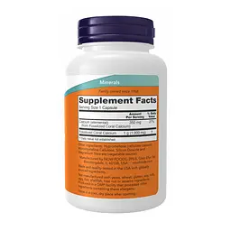 Кальцій Now Foods 1000 мг (Coral Calcium) - 250 капсул - мініатюра 2