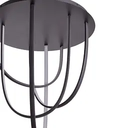 Люстра Brille лофт стельова LED 80W WW SBK (BL-846C/1) - мініатюра 5