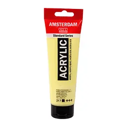 Фарба акрилова Amsterdam 217, Перм. Жовтий лимонний світлий 120 мл