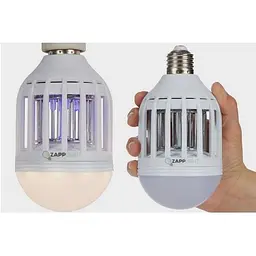 Світлодіодна лампа комах комах комах 2 в 1 ZAPPLIGHT LED LAMP UKC білий - мініатюра 11