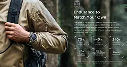 Смарт-годинник Amazfit T-Rex Pro Desert Grey - мініатюра 4