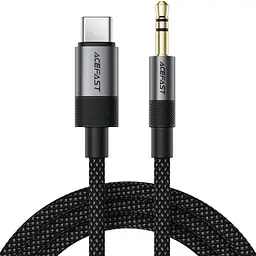 Перехідник USB-C 3.5 mm (F) 15cm audio converter J11 Acefast чорний