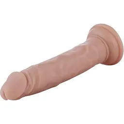 Реалістичний фалоімітатор для секс-машин Hismith 7.5″ Flexible Silicone Dildo, система KlicLok