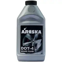 Гальмівна рідина Аляска DOT-4 400 г