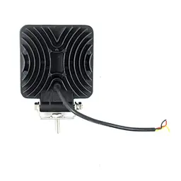 Світлодіодна додаткова LED фара 48W (3W x 16) 10-30V 105x105x35 mm Дальний ДХО (4063) - мініатюра 2