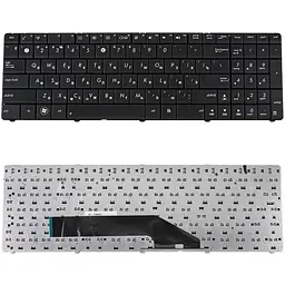 Клавіатура для ноутбука ASUS (K50 K51 K60 K61 K70 F52 P50 X5) rus чорний (old design)