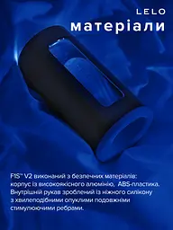 Автоматичний мастурбатор Lelo F1S V2, 11х7.1 см (блакитний) - мініатюра 5