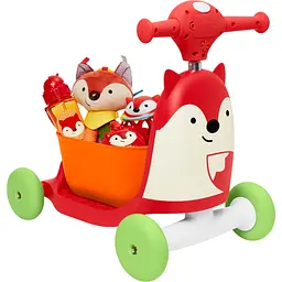 Самокат-толокар Skip Hop Zoo 3 в 1 Лисиця (184350) - мініатюра 4