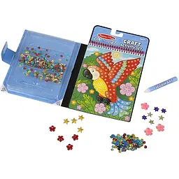 Набір для творчості Melissa & Doug Мерехтлива мозаїка Тварини (MD9438) - мініатюра 2
