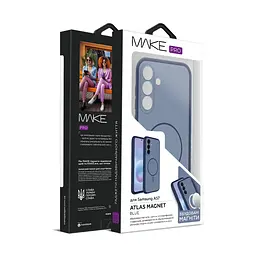 Чохол MAKE Samsung A57 Atlas Magnet Blue