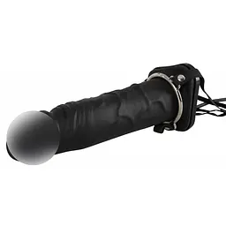 Страпон с подкачкой Strapon Penis Pump черного цвета Orion 61325130400000 22233 - мініатюра 4