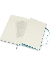 Записник Moleskine Classic середній, Лінійка Океанський Синій (QP060B35) - мініатюра 5