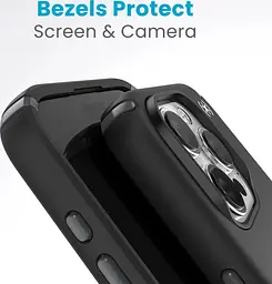 Оригінальний протиударний чохол Iphone 15 PRO Speck Presidio2 Pro MagSafe Black 150446-3205 - мініатюра 2