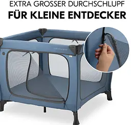 Дитячий манеж Hauck Sleep N Play SQ Dark Blue - мініатюра 9