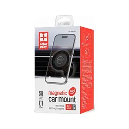 Універсальний автотримач ColorWay Magnetic Air Vent-5 (360° rotation) (CW-CHM15-BK) - мініатюра 11