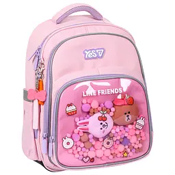 Рюкзак шкільний  ортопедичний шкільний напівкаркасний Yes Line Friends Dreamy S-91M