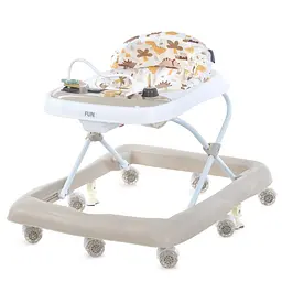 Ходунки дитячі FUN ME 1184 Beige світлові та звукові ефекти