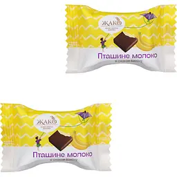 Набір: Цукерки Жако Пташине молоко з банановим смаком 2.7 кг - мініатюра 2