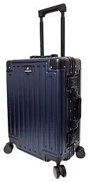 Валіза маленька для ручної поклажі S Madisson Snowball 66503 S 53x37x22 см 100% полікарбонат Темно-синій