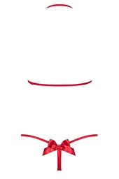 Боді Obsessive Giftella L/XL червоний - мініатюра 6
