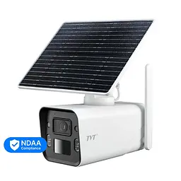 4G IP-відеокамера з WiFi 4Mp TVT TD-9846SP1(BA/G4/WR2) f=2.8mm з сонячною батареєю, ІЧ+LED підсвічування, з мікрофоном (77-00484)