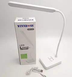 LED-лампа сенсорна світлодіодна настільна акумуляторна (знімний 18650) тепле, нейтральне та холодне світло WinBoss 1901