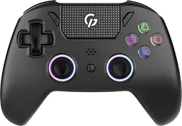 Геймпад GamePro GPS13B BT 5.3/USB/PC/iOS/Android/PS3/PS4 RGB Black (GPS13B) UA