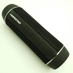 Бездротова акумуляторна колонка Bluetooth акустика з ліхтарем та кріпленням на кермо Hopestar P11 чорний